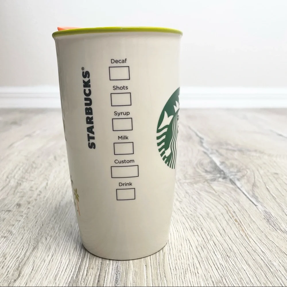 Starbucks Disney Animal Kingdom Ceramic Coffee Tumbler